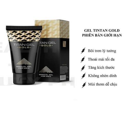 Gel bôi trơn Titan Gold chính hãng Nga - Hình ảnh 4