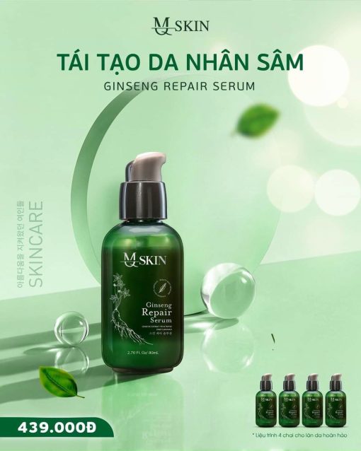 Tinh chất tái tạo da nhân sâmGinseng Repair Serum MQSkin - Hình ảnh 5