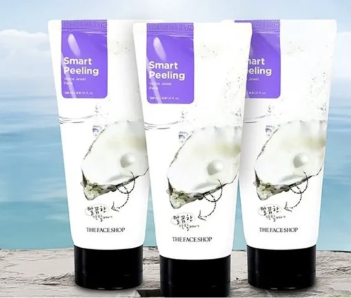 Tẩy da chết ngọc trai the face shop chính hãng - Hình ảnh 2