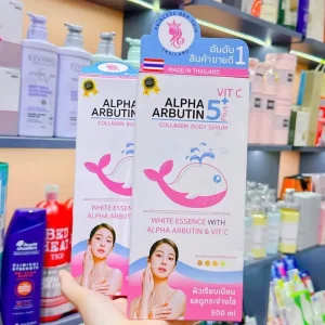 Alpha Arbutin 5 Plus vit c Collagen Princess BKK Skin 500ml