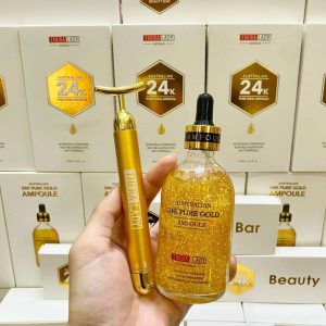 24k pure gold ampoule